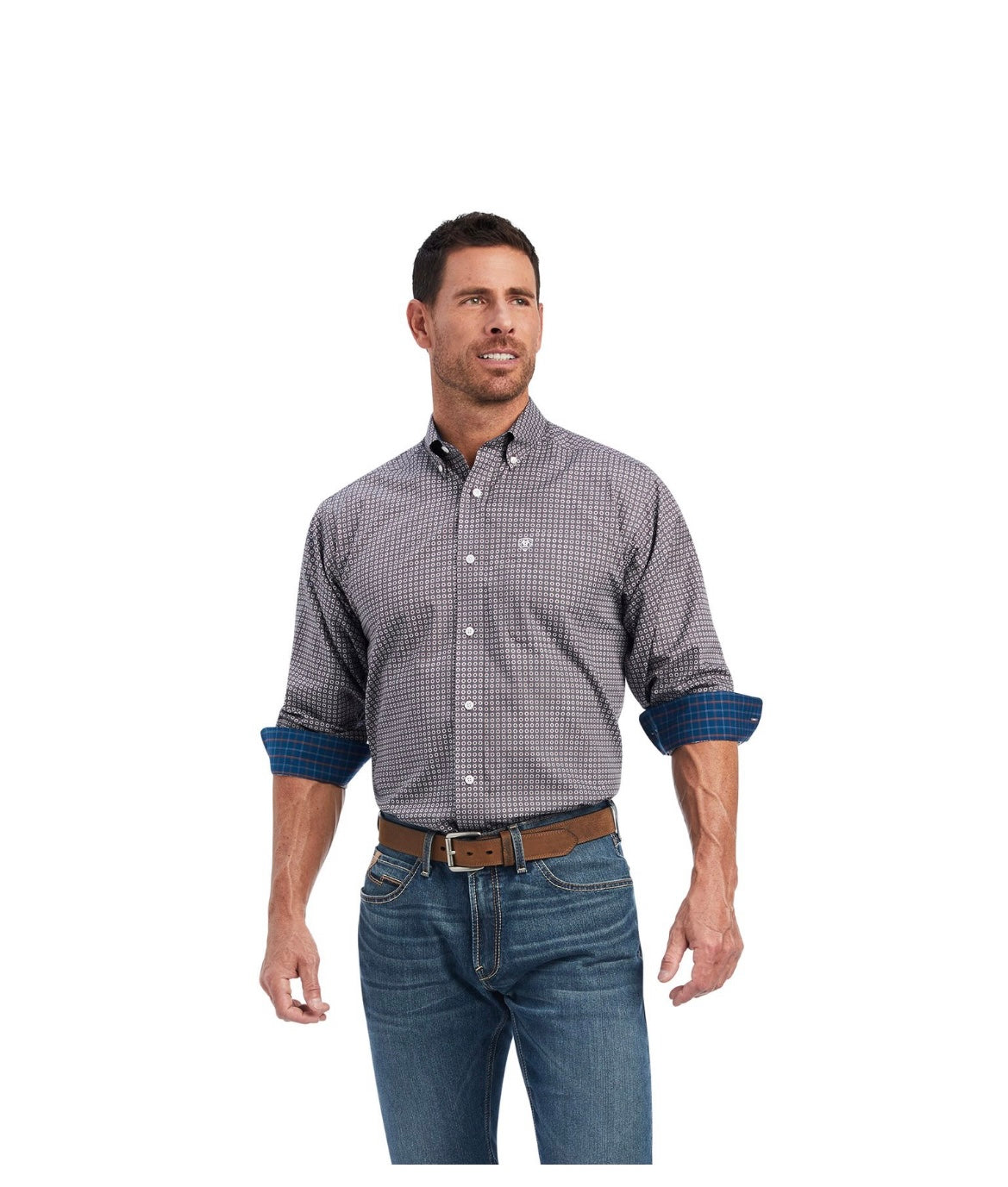 ARIAT MENS WRINKLE FREE SHEA CLASSIC L/S SHIRT