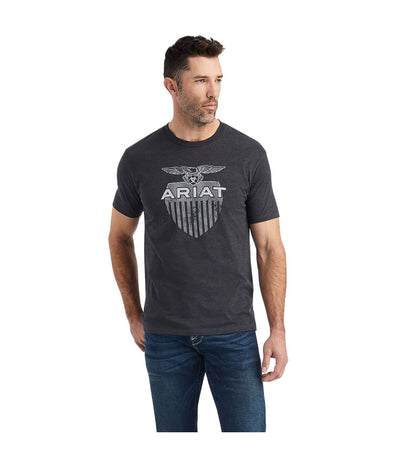 ARIAT MENS DIAMOND SHIELD T-SHIRT